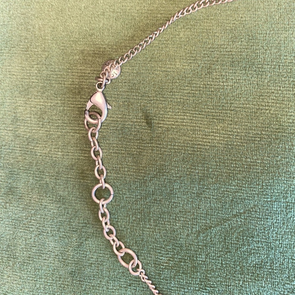 J. Crew Tortoise link pink bauble necklace - Picture 5 of 6